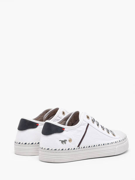 Sneakers Mustang Wit women 1376303 ander zicht 1